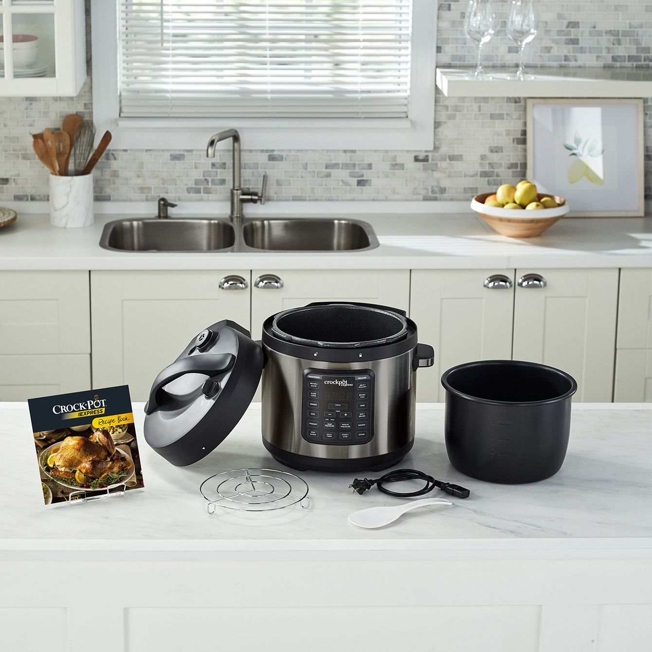 Crock-Pot® Express Easy Release 5.7L Pressure Multicooker